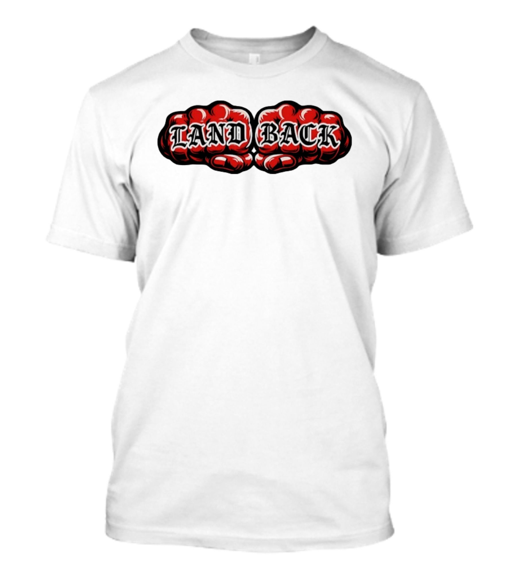 Land Back Indigenous Rights Activism Fist Symbol Social Justice T-Shirt