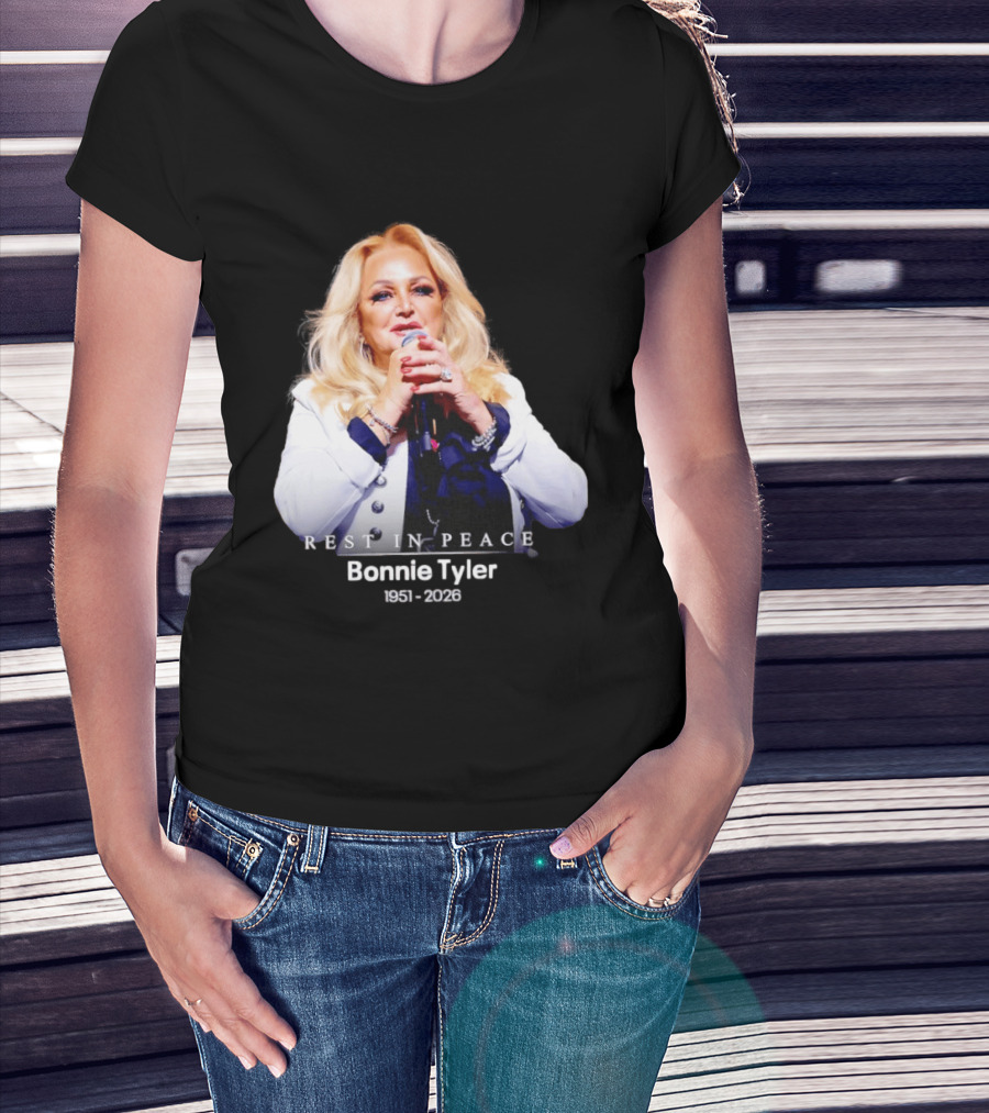 Rest In Peace Bonnie Tyler 1951 2026 T-Shirt