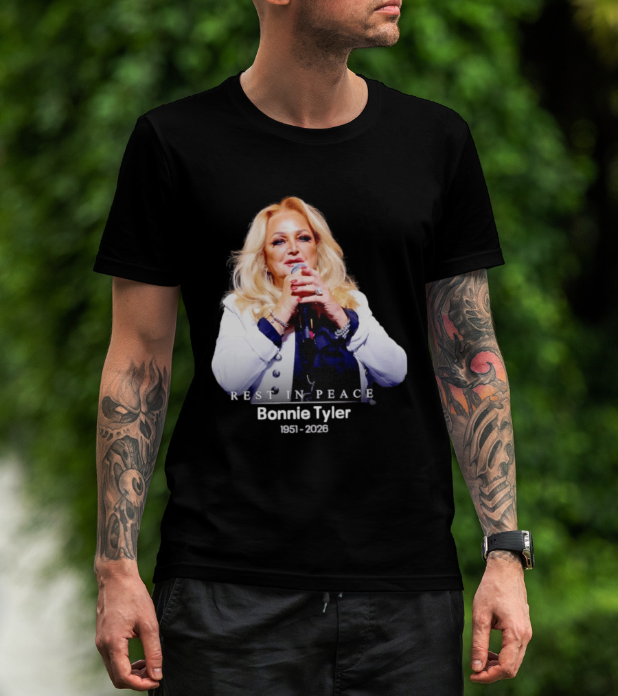 Rest In Peace Bonnie Tyler 1951 2026 T-Shirt