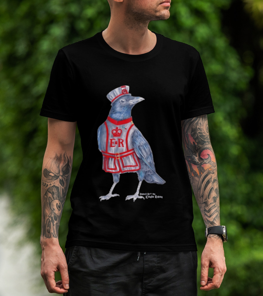 Rosaline The Raven ER Yeoman Warder Beefeater Uniform T-Shirt