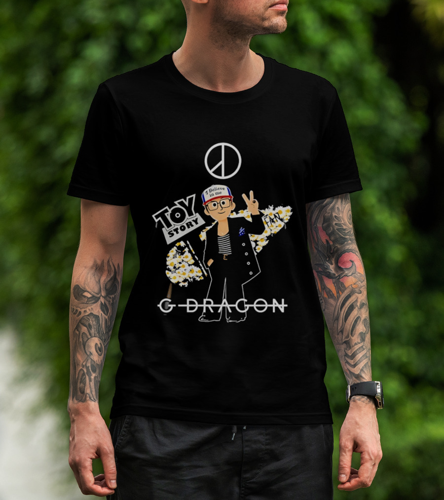 G Dragon Toy Story Peace Sign I Believe In Me T-Shirt