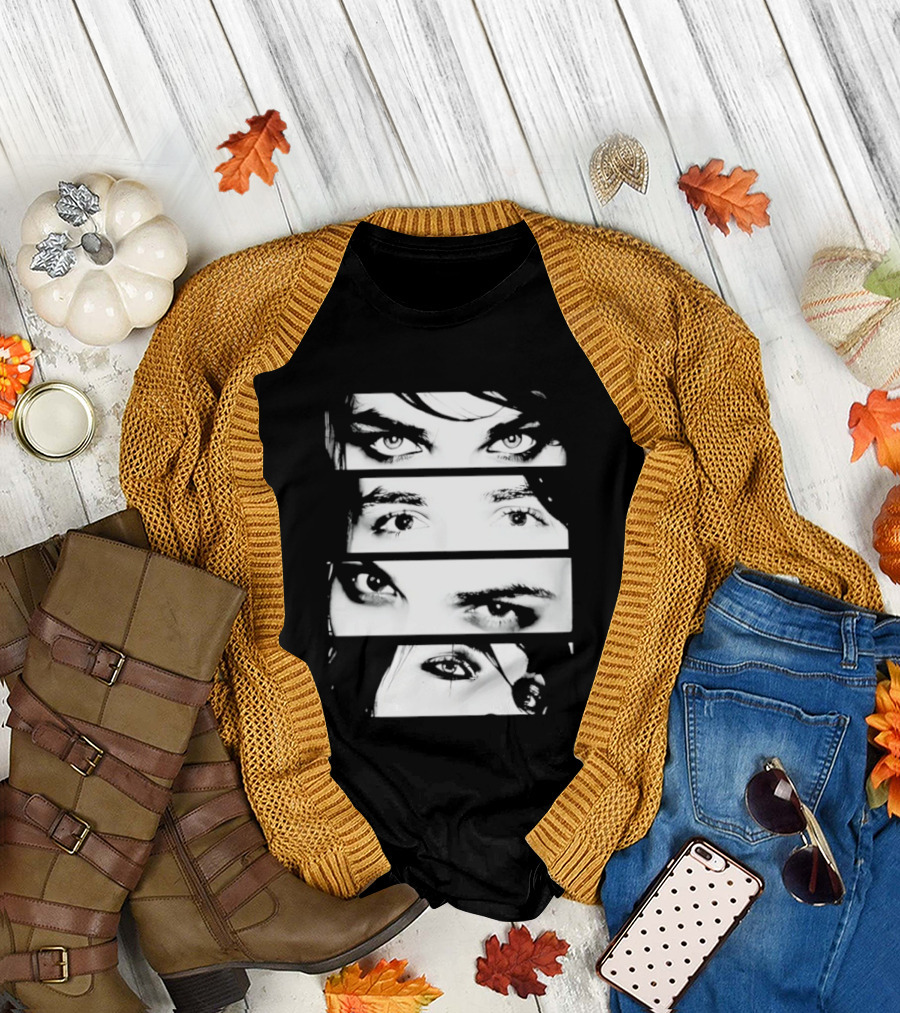 Gerard Way Eyes My Chemical Romance Emo Band Fan T-Shirt