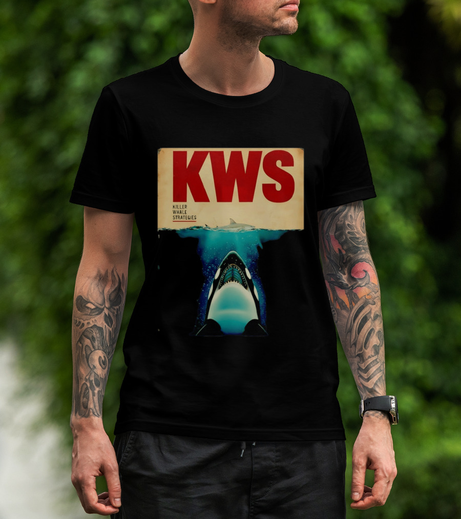 KWS Killer Whale Strategies Orca Shark Ocean T-Shirt