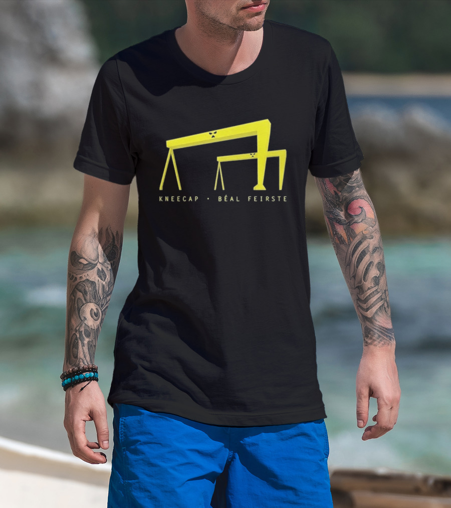 Kneecap Béal Feirste Yellow Crane T-Shirt