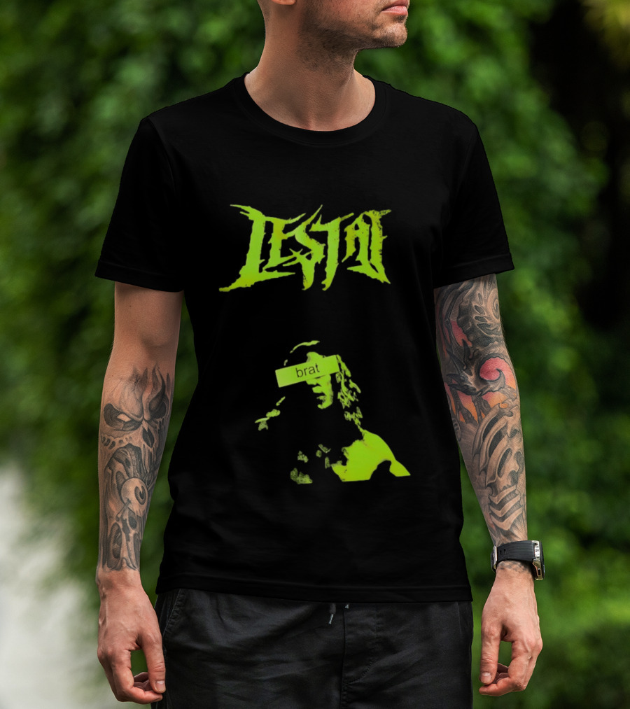 Lestat Brat Neon Green Interview With The Vampire Gothic T-Shirt