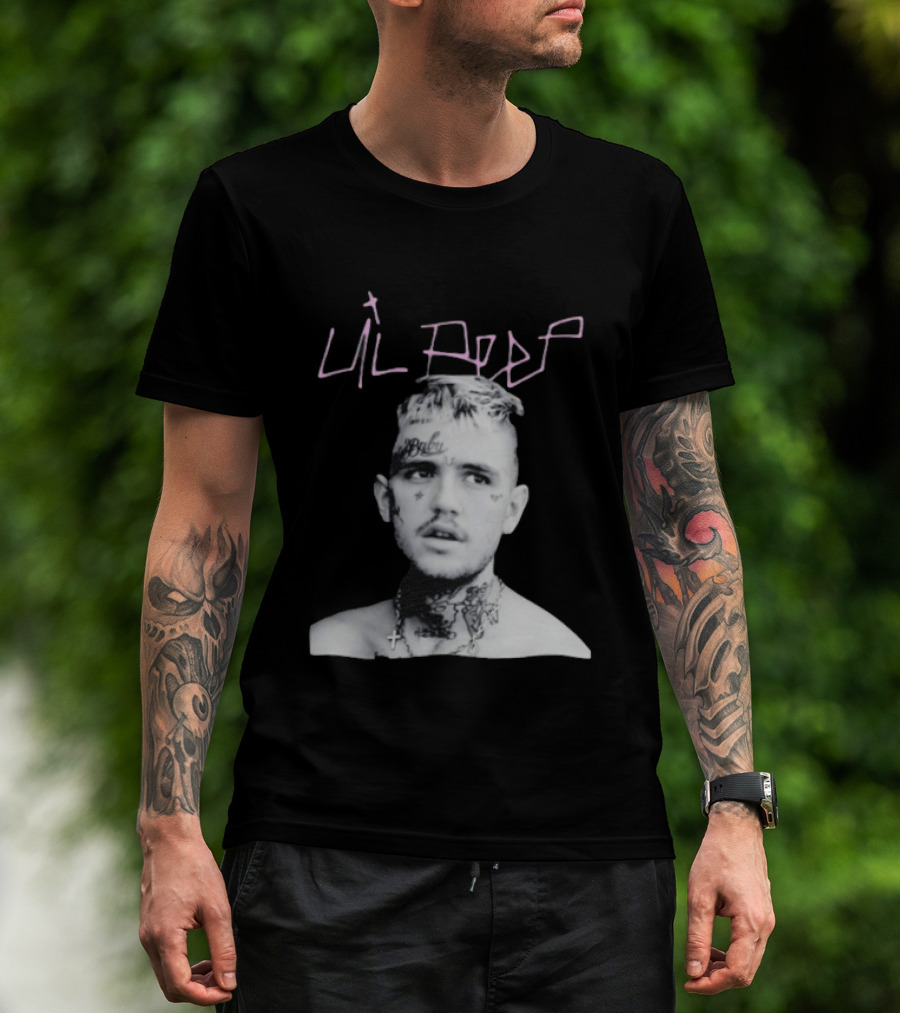Lil Peep Gustav Elijah Åhr Emo Rap Tattoo T-Shirt