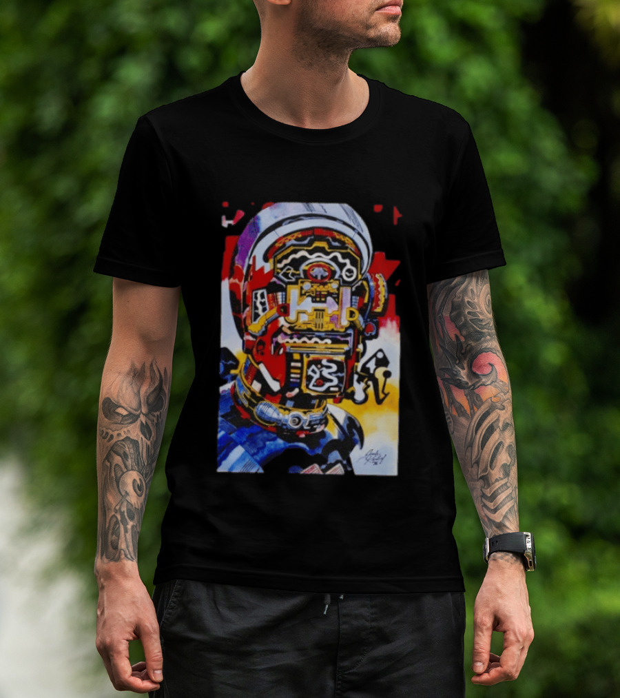 Jack Kirby Galactic Sci Fi Robot T-Shirt