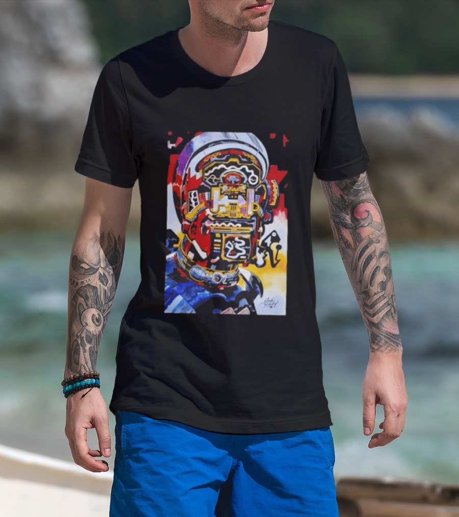 Jack Kirby Galactic Sci Fi Robot T-Shirt