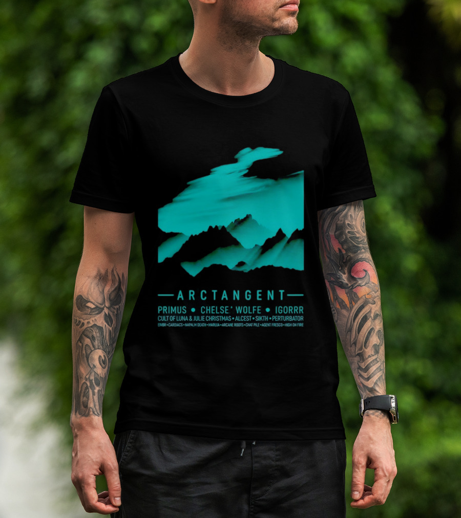 Arctangent Festival Mountains Lineup Primus Chelsea Wolfe Igorr Cult Of Luna Alcest Sikth T-Shirt