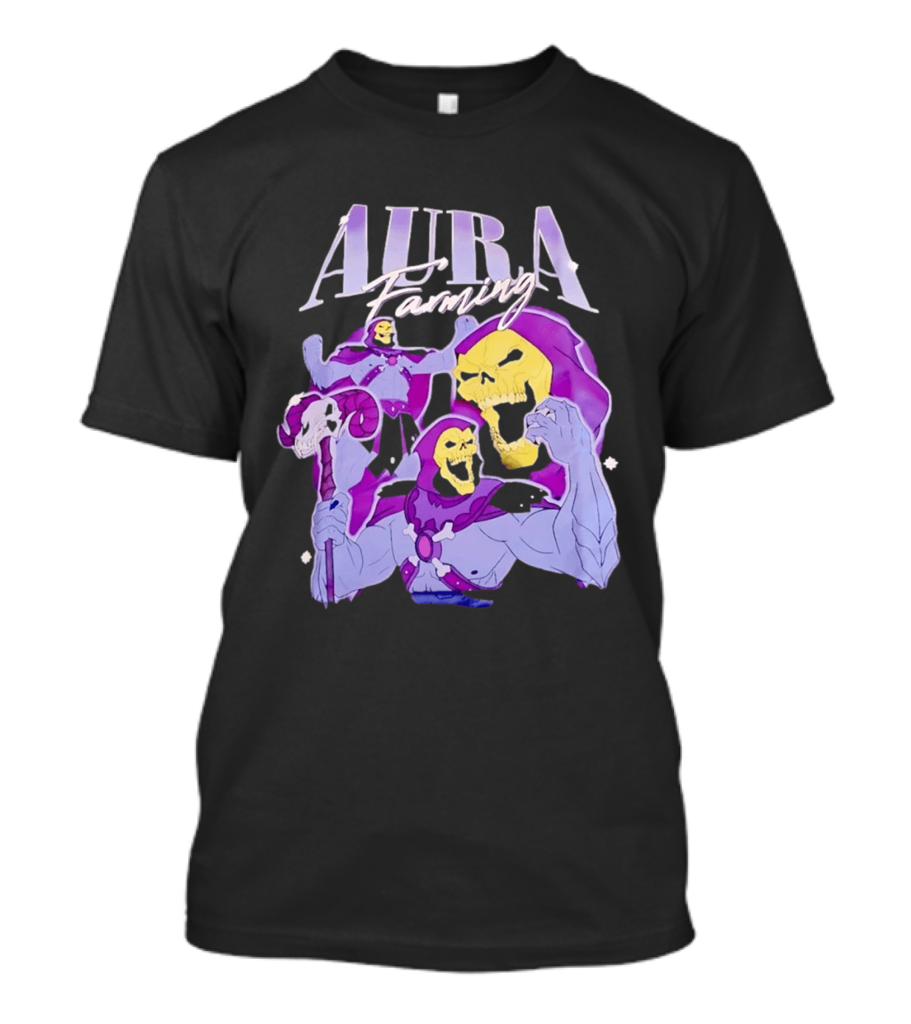 Aura Farming Skeletor Masters Of The Universe T-Shirt