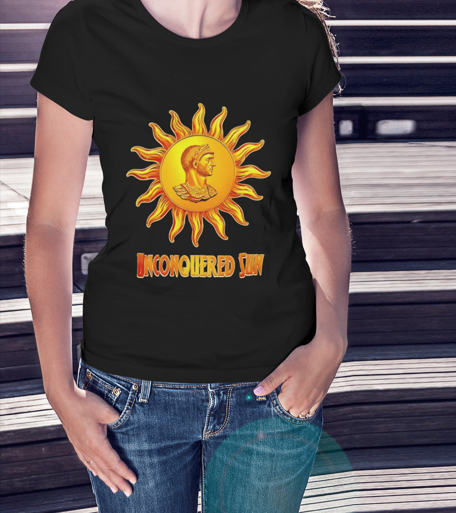Aurelian Sol Invictus Unconquered Sun Roman Emperor T-Shirt