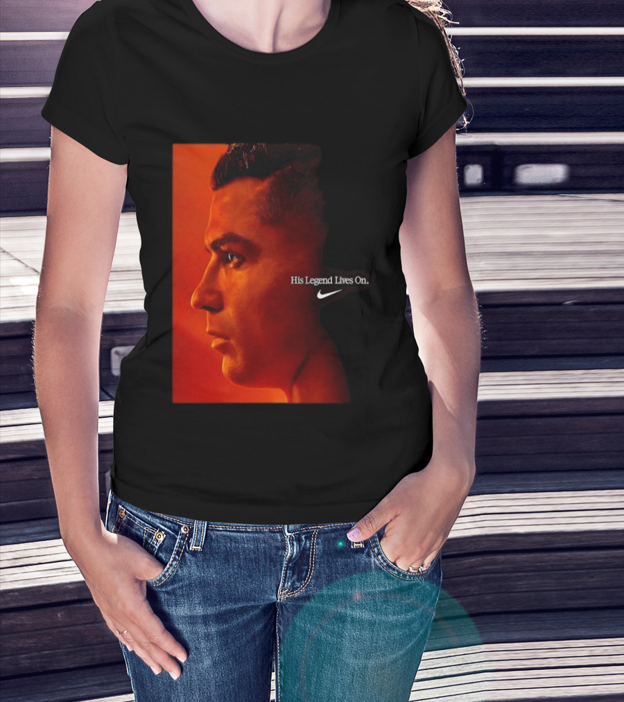 Cristiano Ronaldo His Legend Lives On Nike T-Shirt