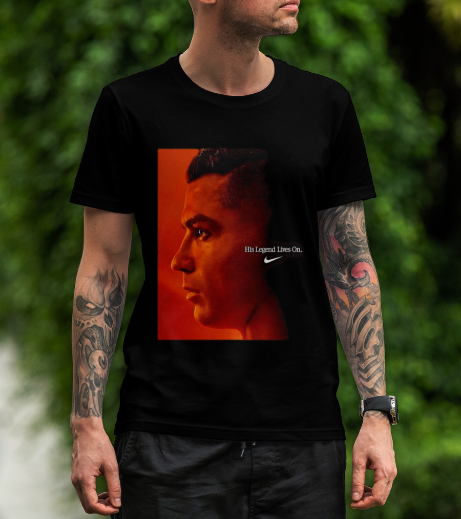 Cristiano Ronaldo His Legend Lives On Nike T-Shirt
