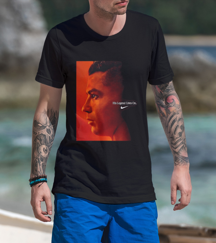 Cristiano Ronaldo His Legend Lives On Nike T-Shirt