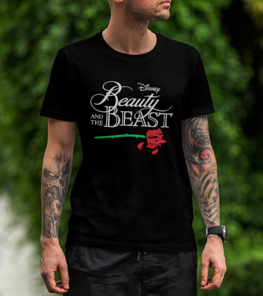 Disney Beauty And The Beast Rose T-Shirt