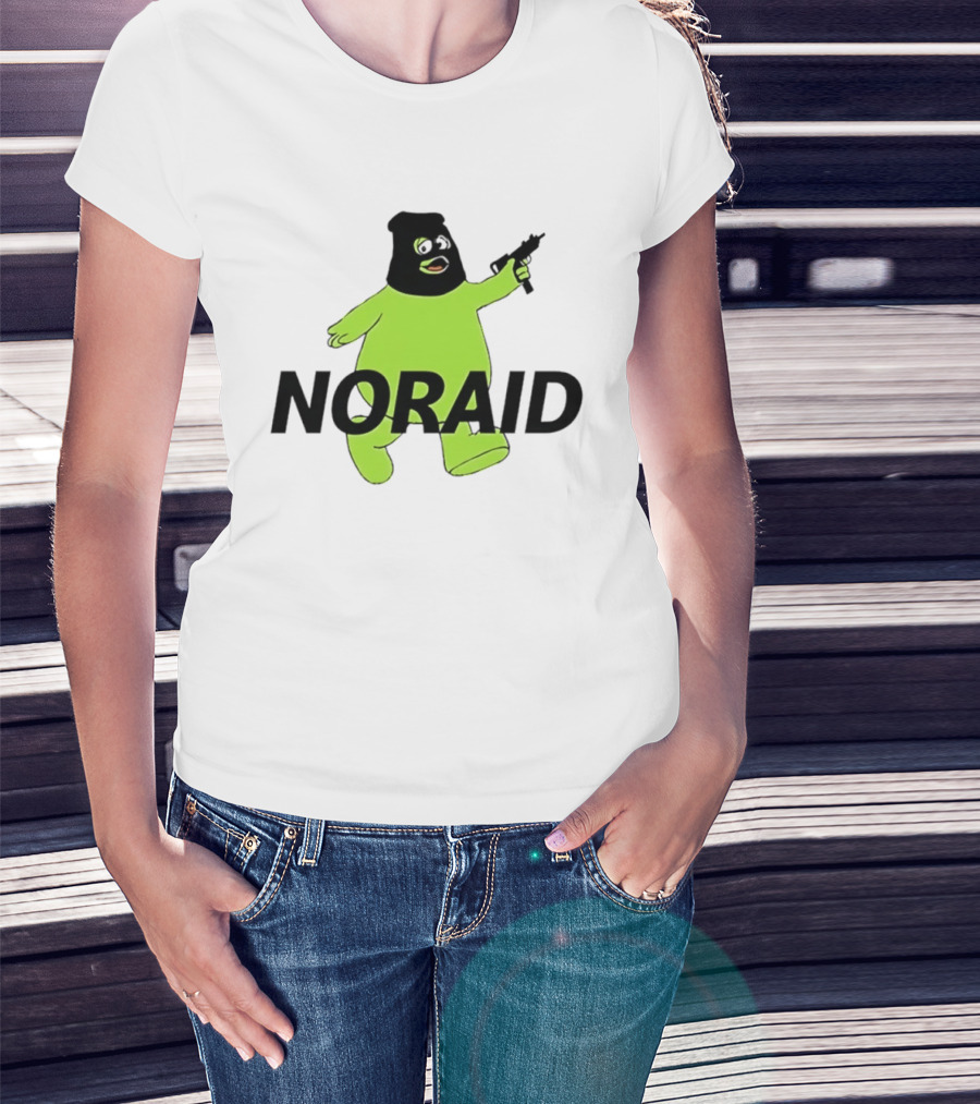 Uncle O'Grimacey Noraid With Green Character And Weapon T-Shirt