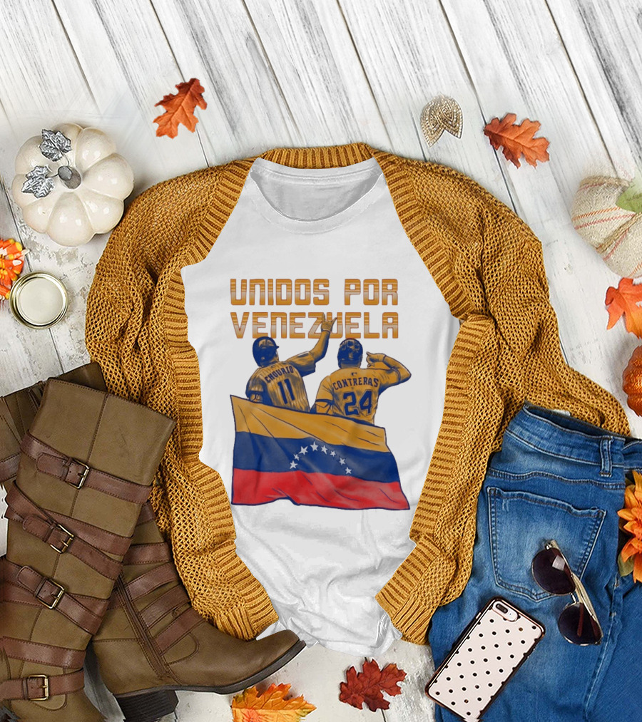 Unidos Por Venezuela Chourio Contreras Brewers Community Initiative T-Shirt