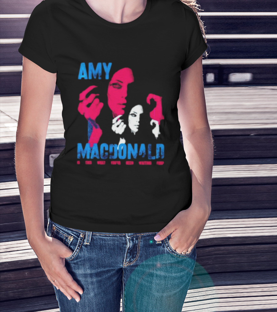 Amy Macdonald Is This What You've Been Waiting For Face T-Shirt