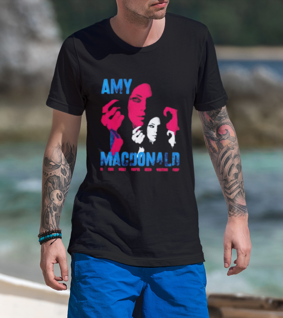 Amy Macdonald Is This What You've Been Waiting For Face T-Shirt