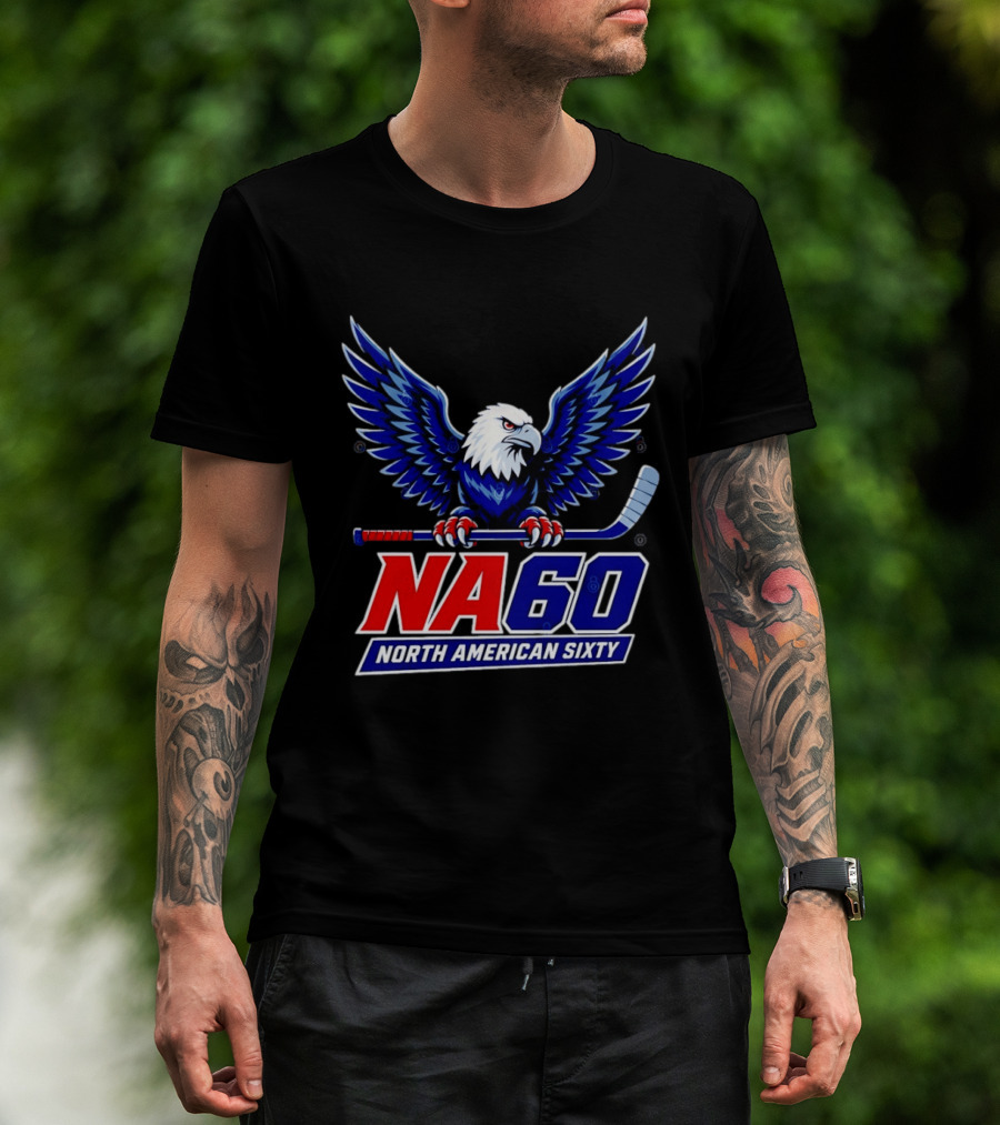 NA 60 North American Sixty Eagle Hockey T-Shirt