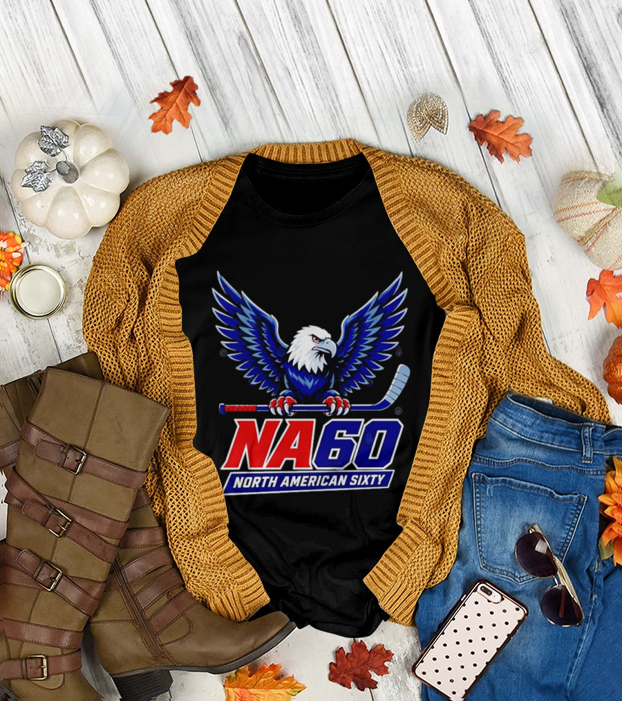 NA 60 North American Sixty Eagle Hockey T-Shirt