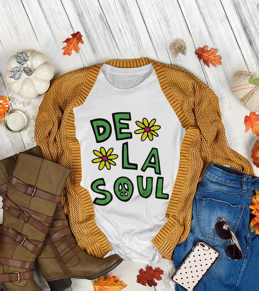 De La Soul 90s Daisy Age Hip Hop Rap Peace T-Shirt