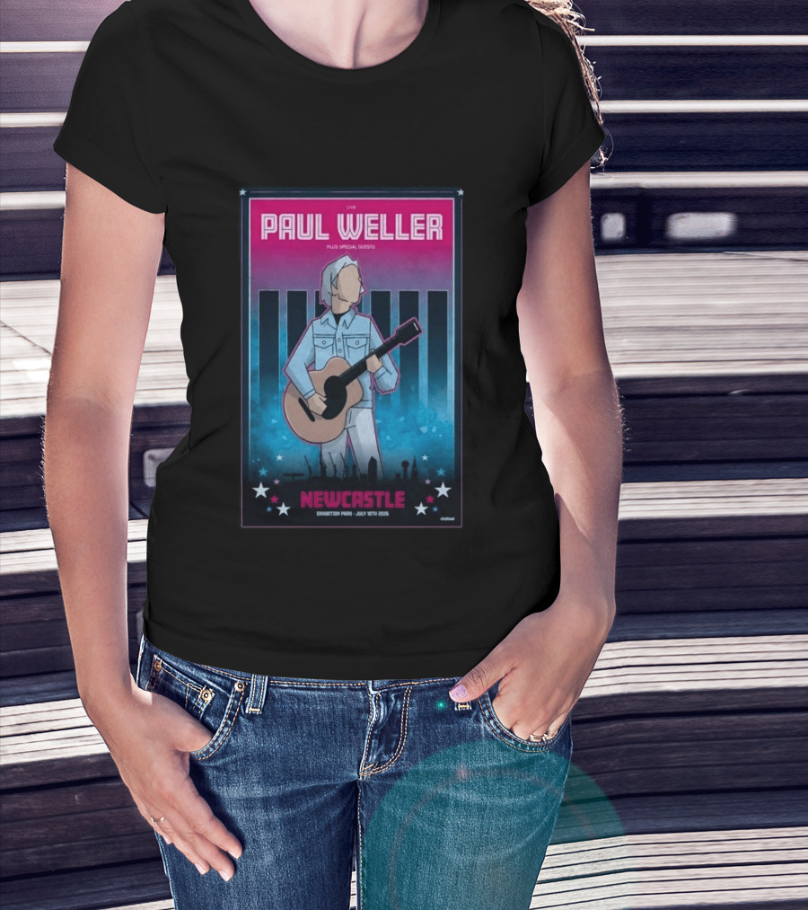 Paul Weller Live Newcastle Exhibition Park July 10 2026 Plus Special Guests T-Shirt