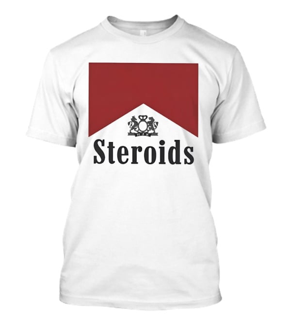 H2K Steroids Gym Fitness Lion Crest T-Shirt