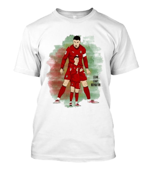 Portugal Cristiano Ronaldo 7 Legend Legacy T-Shirt