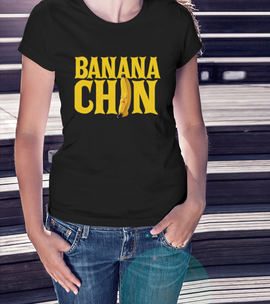 Banana Chin MMA Sandipantsmma Surreal Face T-Shirt