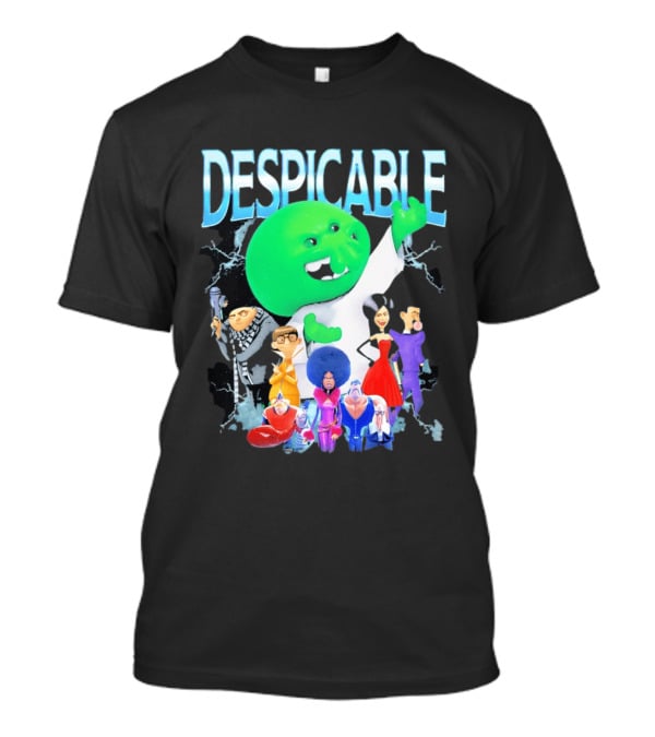 Despicable Me Featuring Gru Green Villain Group Villains T-Shirt