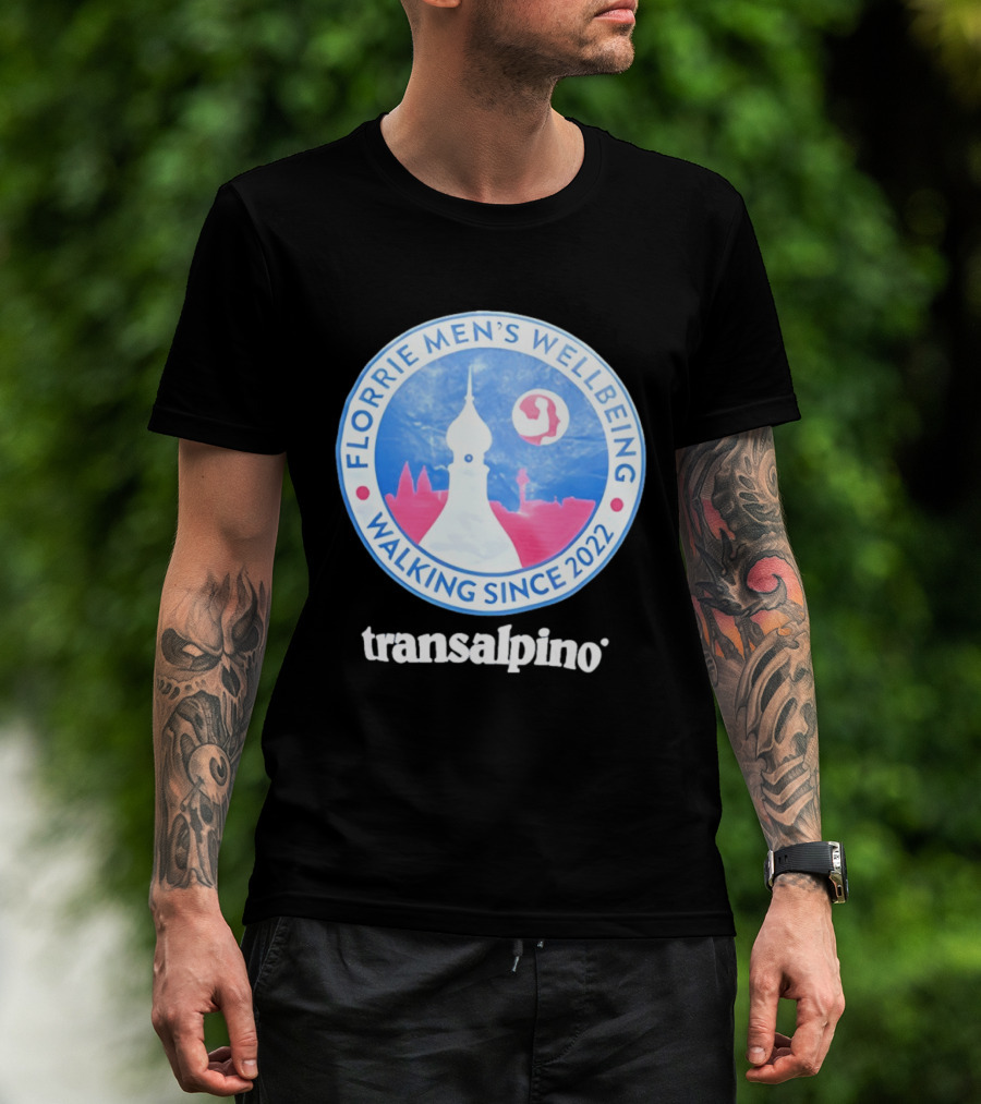 Florrie Men's Wellbeing Walking Since 2022 Transalpino T-Shirt
