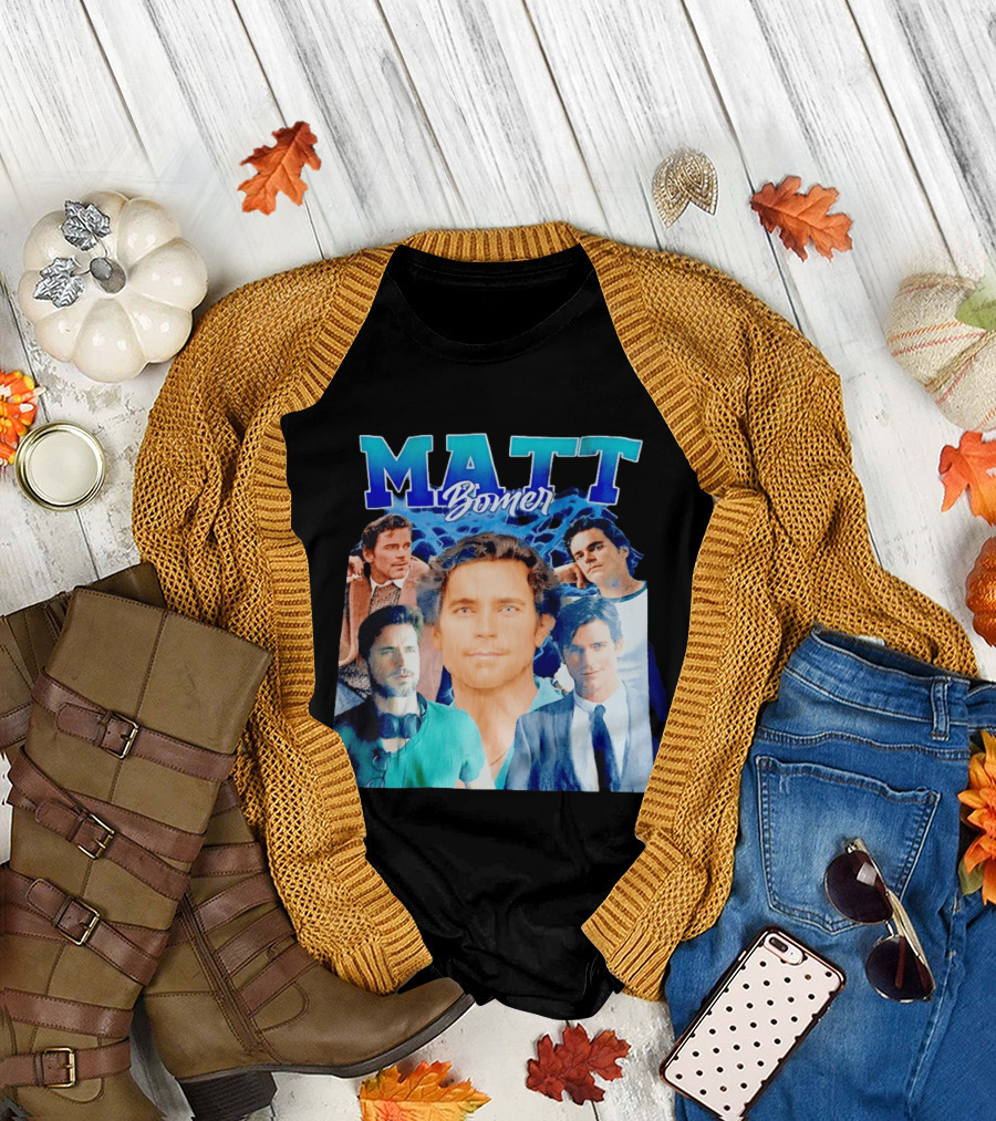 Matt Bomer Collage Actor Celebrity T-Shirt