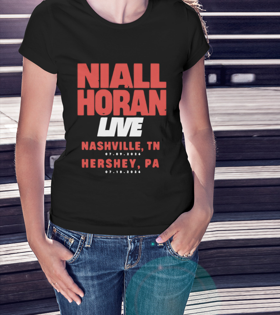 Niall Horan Live Nashville TN 07.09.2020 Hershey PA 07.10.2020 T-Shirt