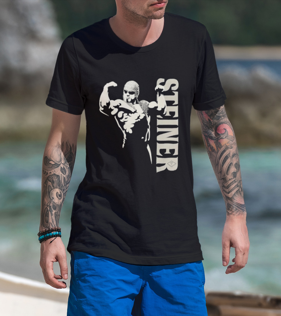 Scott Steiner Big Poppa Pump Wrestling Steiner Vertical T-Shirt