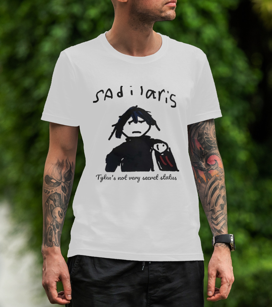 Sadilaris Tylen's Not Very Secret Status Character Concept T-Shirt