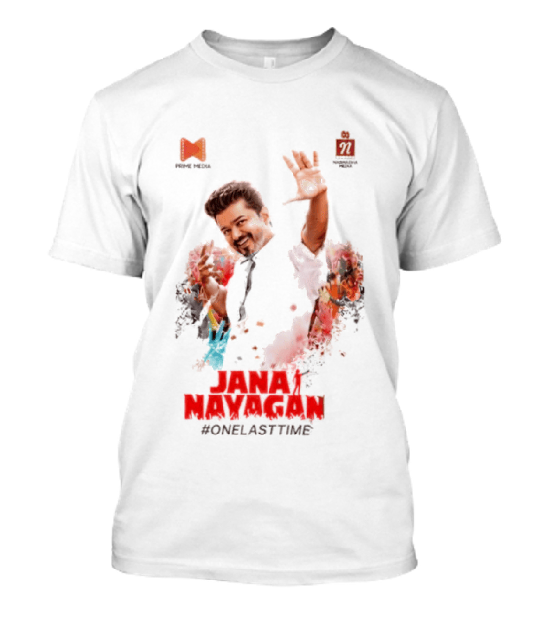 Jana Nayagan One Last Time Prime Media Movie T-Shirt
