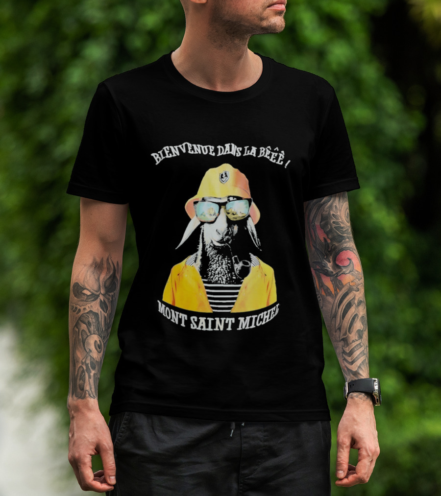 Bienvenue Dans La Beee Mont Saint Miche Vintage Sailor T-Shirt