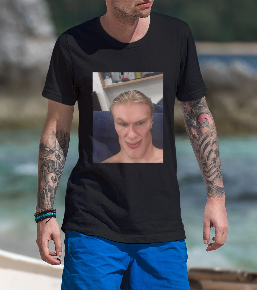 Erling Haaland Mewing 2026 T-Shirt