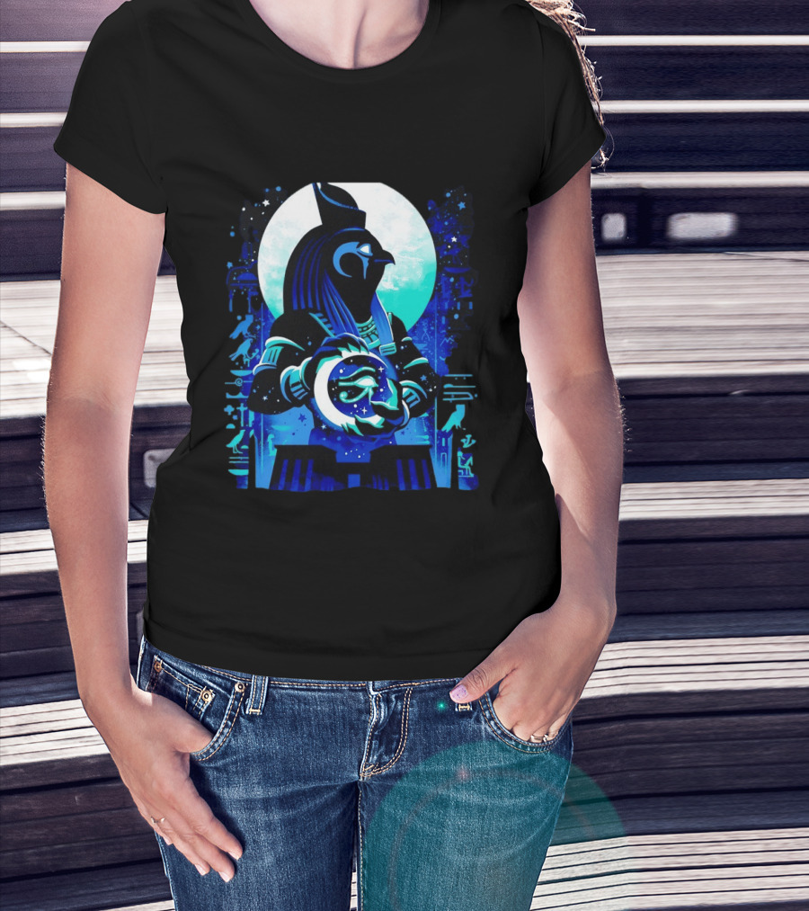 Eye Of Horus Egyptian Moon God Mythology Symbolism T-Shirt