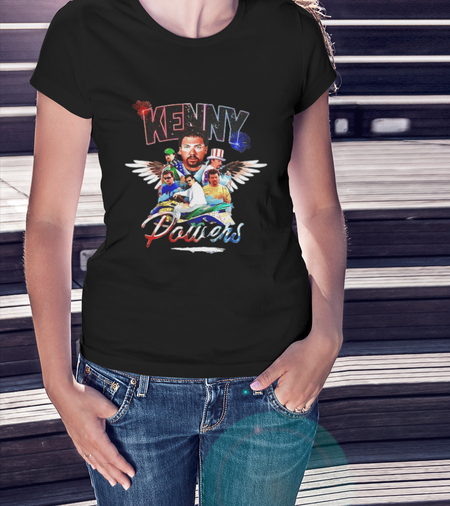 Kenny Powers Danny McBride Eastbound And Down Winged Motif T-Shirt