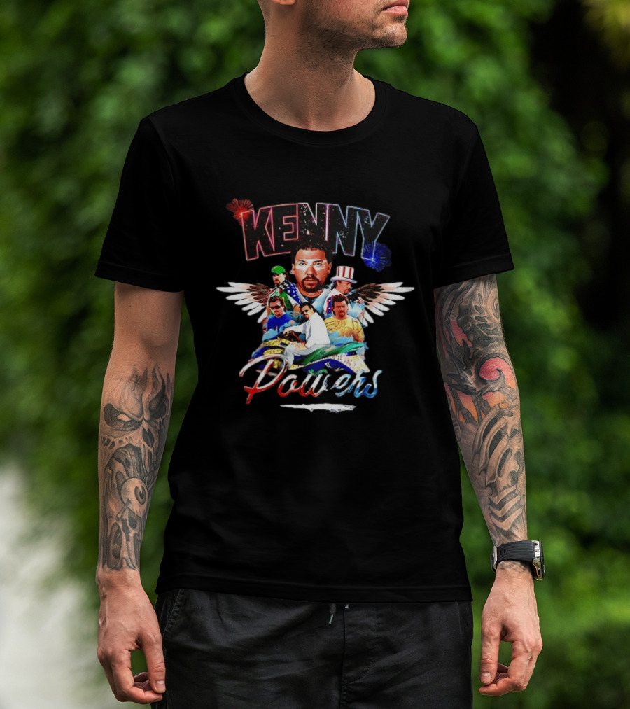 Kenny Powers Danny McBride Eastbound And Down Winged Motif T-Shirt