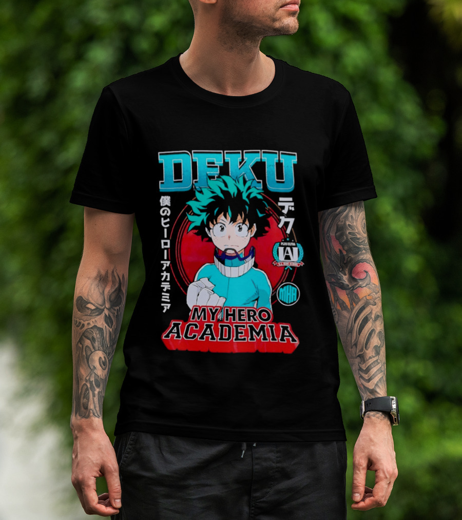 Deku Boku No Hero Academia Midoriya Izuku Japanese T-Shirt