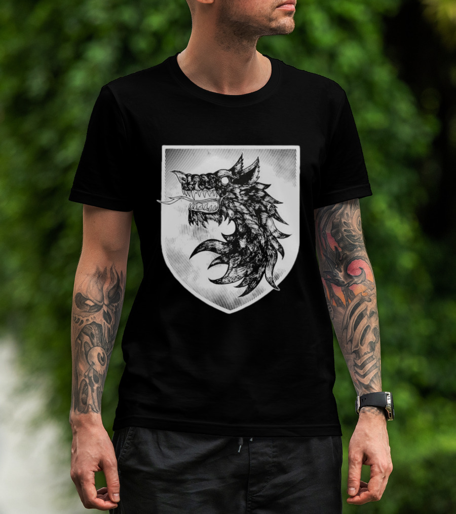 Direwolf House Stark Sigil Game Of Thrones T-Shirt