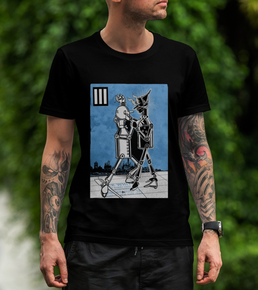Jack White Brooklyn Paramount July 12 2026 Dancing Robots T-Shirt