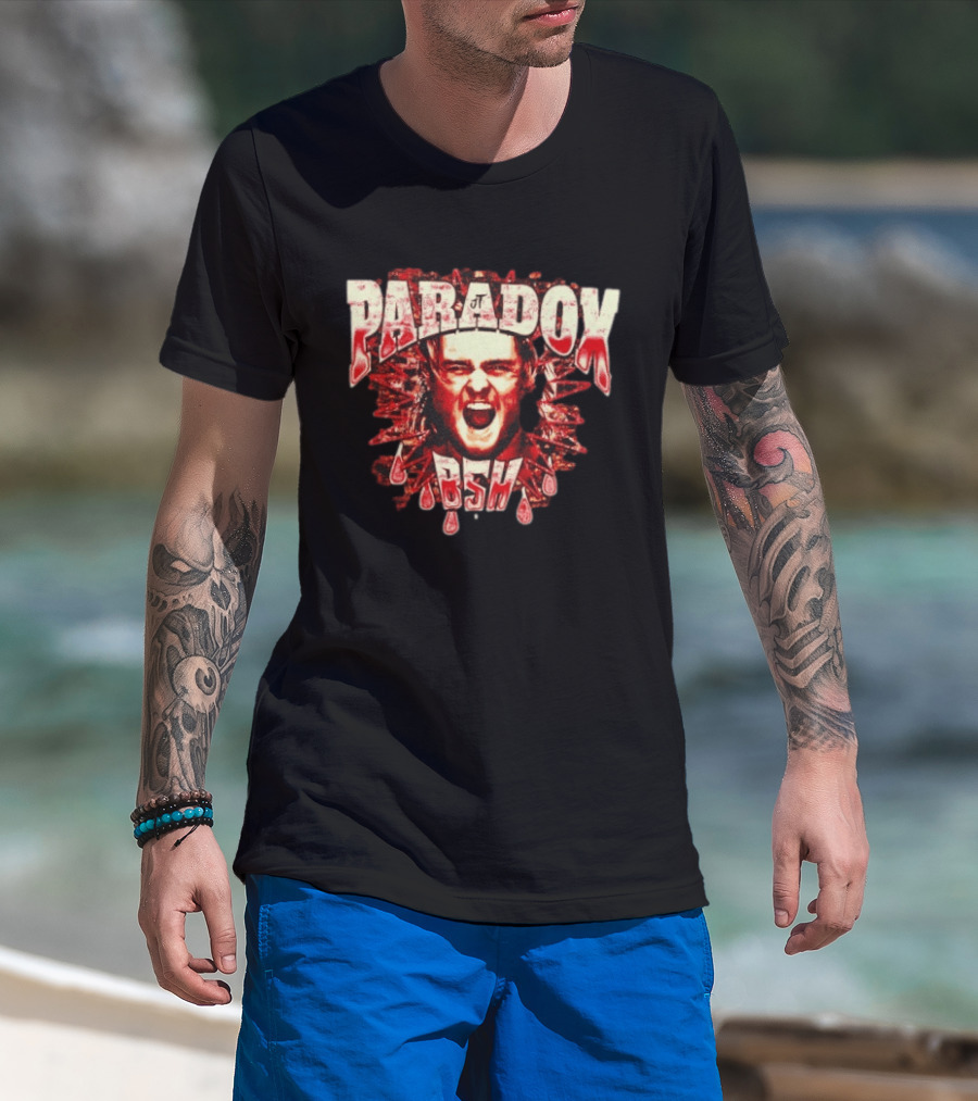 JT Paradox BSH Blood Red Bootleg Rap T-Shirt