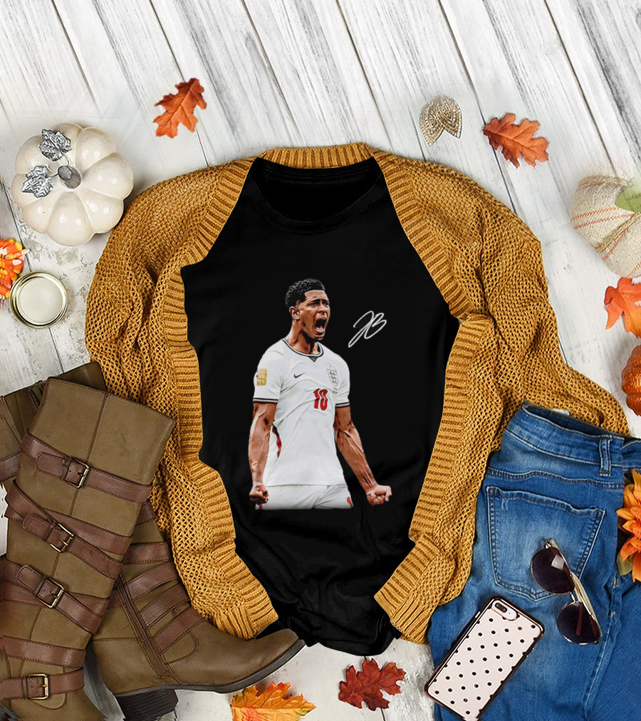 Jude Bellingham England Jersey JB Iconic Celebration T-Shirt