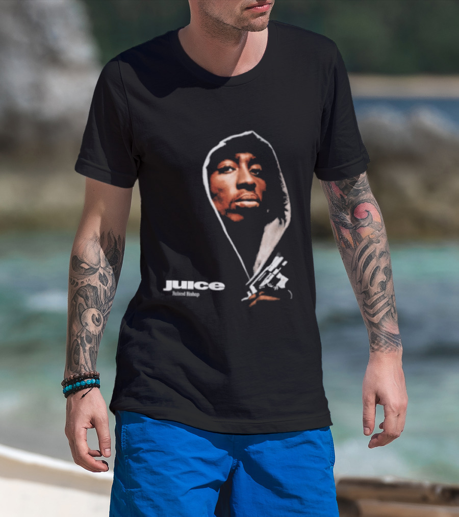 Roland Bishop Juice Bootleg Tupac Shakur T-Shirt