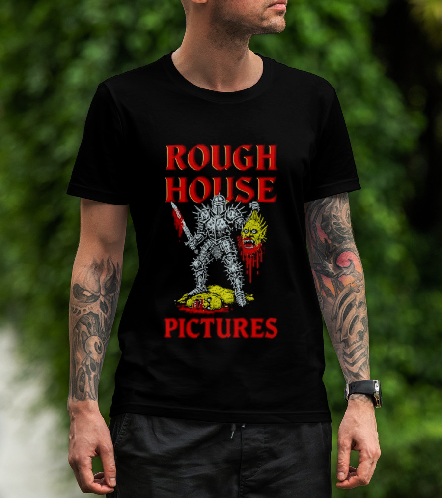 Rough House Pictures Knight Holding Severed Head T-Shirt