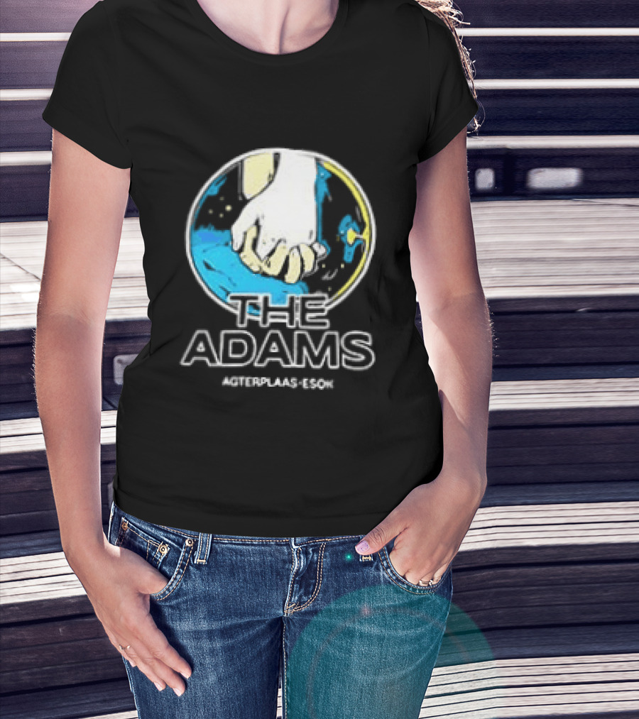 The Adams Agterplaas Esok Cosmic Handshake Global Unity T-Shirt